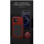 Love Mei super trpežen etui proti udarcem/vodi/prahu za iPhone 12 mini - črna