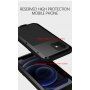 Love Mei super trpežen etui proti udarcem/vodi/prahu za iPhone 12 mini - črna