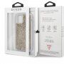 Guess 4G Liquid Glitter ovitek za iPhone 12 Pro Max - zlati