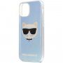 Karl Lagerfeld Choupette Head zamenljiv ovitek za iPhone 12 mini - mavrica