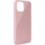 Native Union Clic Canvas ovitek za iPhone 12 Pro Max - roza