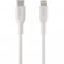 Belkin Playa MFi podatkovni in polnilni kabel USB-C / Lightning za iPhone / iPad / iPod / AirPods - 1 m - bela
