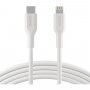 Belkin Playa MFi podatkovni in polnilni kabel USB-C / Lightning za iPhone / iPad / iPod / AirPods - 1 m - bela