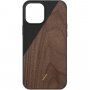 Native Union Clic Wooden leseni ovitek za iPhone 12 Pro Max - rjavo-črna