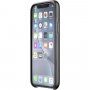 Cellularline Elite ovitek iz PU usnja za iPhone XR - črna