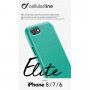 Cellularline Elite ovitek iz PU usnja za iPhone 6 / 7 / 8 / SE (2020/2022) - zelena