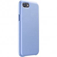 Cellularline Elite ovitek iz PU usnja za iPhone 6 / 7 / 8 / SE (2020/2022) - svetlo modra
