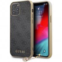 Guess 4G Charms ovitek za iPhone 12 Pro Max - siva