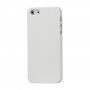 Mat gumiran ovitek za iPhone 5 / 5S / SE (2016) - bela