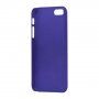 Mat gumiran ovitek za iPhone 5 / 5S / SE (2016) - temno modra