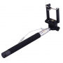 Teleskopska selfie palica / monopod z žičnim sprožilcem za iPhone - dolžina 101,4cm - črna