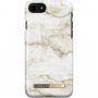 iDeal of Sweden Golden Pearl Marble ovitek za iPhone 6 / 6S / 7 / 8 / SE (2020/2022) - bela
