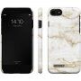 iDeal of Sweden Golden Pearl Marble ovitek za iPhone 6 / 6S / 7 / 8 / SE (2020/2022) - bela