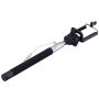 Teleskopska selfie palica / monopod z žičnim sprožilcem za iPhone - dolžina 101,4cm - črna
