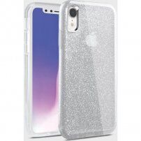 Uniq Clarion Tinsel bleščeč ovitek za iPhone XR - jasno