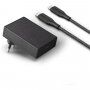 Uniq Votre Slim Kit 18W polnilnik z vhodom USB-C (PD) + lightning kabel za iPhone / iPad - črna