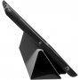 UNIQ Transforma Rigor etui s origami stojalom in prostorom za Apple Pencil za iPad 10,2" (2019-2021) - črna