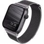 Uniq Dante jekleni pašček za Apple Watch 42mm / 41mm / 40mm / 38mm - grafit