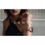 Uniq Dante jekleni pašček za Apple Watch 42mm / 41mm / 40mm / 38mm - grafit