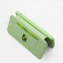 Flip silikonski etui z žepom za kartico za iPhone 11 Pro Max - oranžna