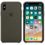 Original Apple Torba iz pravega usnja za iPhone X / XS- temno olivno