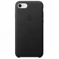 Torba iz pravega usnja za Apple iPhone 8/7 - črna