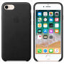 Torba iz pravega usnja za Apple iPhone 8/7 - črna