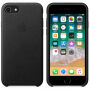 Torba iz pravega usnja za Apple iPhone 8/7 - črna