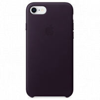 Torba iz pravega usnja za Apple iPhone 8/7 - vijolična