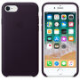 Torba iz pravega usnja za Apple iPhone 8/7 - vijolična