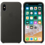 Original Apple Torba iz pravega usnja za iPhone X / XS - oglje sivo