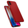 Spinen ultra tanka trpežna prevleka za Apple iPhone XS - rdeče