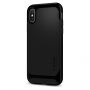 Spigen Neo Premium zaščitna prevleka za Apple iPhone XS - sijoče črna