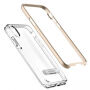 Spigen zaščitni pokrov z magnetnim stojalom za Apple iPhone XS - zlati