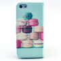 Etui z magnetno sponko za Apple iPhone 5C - Makroni