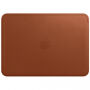Originalna Apple usnjena torbica za MacBook 12" (A1534) - sedlo rjavo