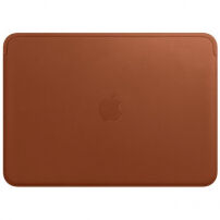 Originalna Apple usnjena torbica za MacBook 12" (A1534) - sedlo rjavo