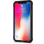 Spigen Signature zaščitna prevleka iz plastike in polikarbonata za Apple iPhone XS - črna