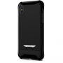 Spigen Signature zaščitna prevleka iz plastike in polikarbonata za Apple iPhone XS - črna