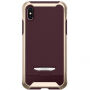 Spigen Signature zaščitna prevleka iz plastike in polikarbonata za Apple iPhone XS - zlati