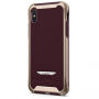 Spigen Signature zaščitna prevleka iz plastike in polikarbonata za Apple iPhone XS - zlati
