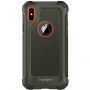 Spigen Armor zelo trpežen zaščitni pokrov z ojačanimi vogali za Apple iPhone XS - zelena