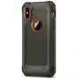 Spigen Armor zelo trpežen zaščitni pokrov z ojačanimi vogali za Apple iPhone XS - zelena