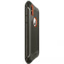 Spigen Armor zelo trpežen zaščitni pokrov z ojačanimi vogali za Apple iPhone XS - zelena