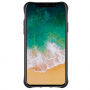Super trpežna prevleka s stojalom za iPhone X / iPhone X - modro