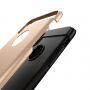Trpežna zaščitna prevleka iPhone XS / iPhone X - brušena tekstura - temno zelena
