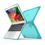 Na udarce odporen pokrov z nagibnimi nogami za MacBook Pro 13" (A1706 / A1708 / A1989 / A2159) - turkizna