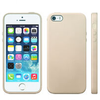 Ovitek v originalni Apple zasnovi za iPhone 5 / 5S / SE (2016) - bež