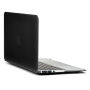 LENTION mat ovitek za MacBook Air 13 "(A1369 / A1466) - črna