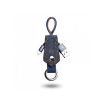 USB za sinhronizacijski in polnilni kabel MCDODO za Apple iPhone - 15cm - denim